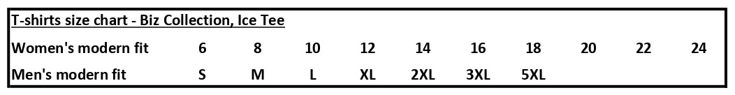 2024 Festa Merchandise - tshirt sizes